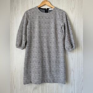 LOFT Textured Tweed Shift Dress – Size 4 LNC